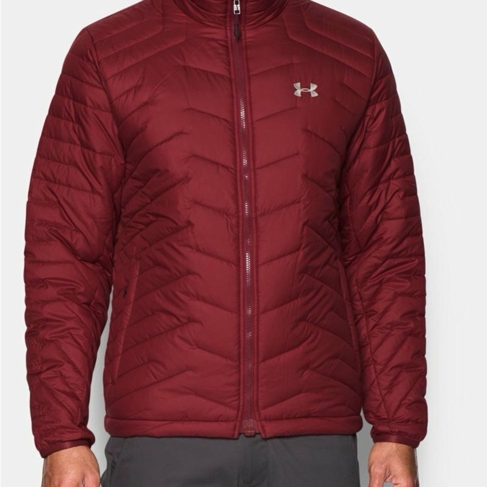 Under Armour Men's Maroon Puffer Jacket